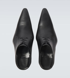 Balenciaga Opera leather Derby shoes