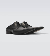 Balenciaga Opera leather Derby shoes