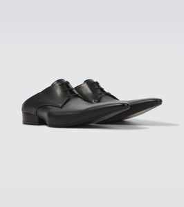 Balenciaga Opera leather Derby shoes
