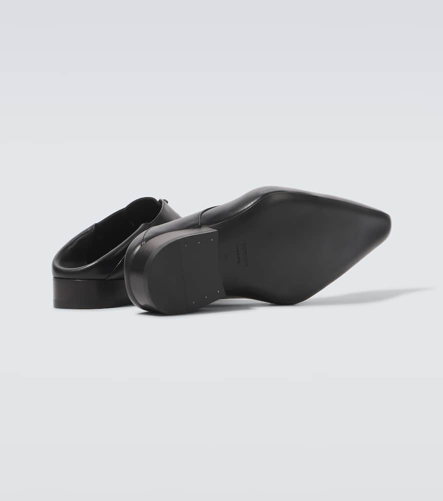 Balenciaga Opera leather Derby shoes