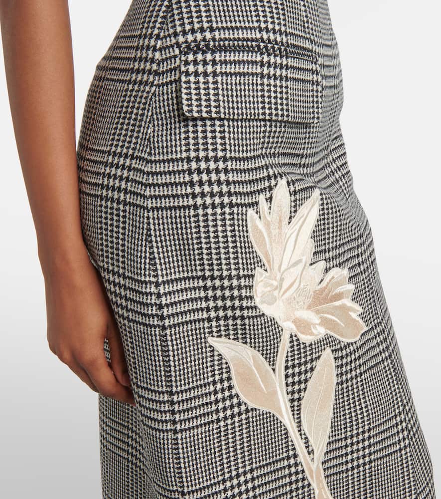 Erdem Virgin wool midi dress