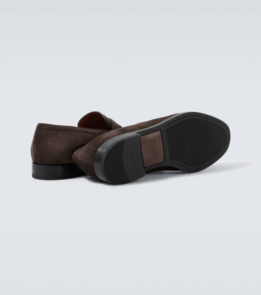 Zegna Suede loafers