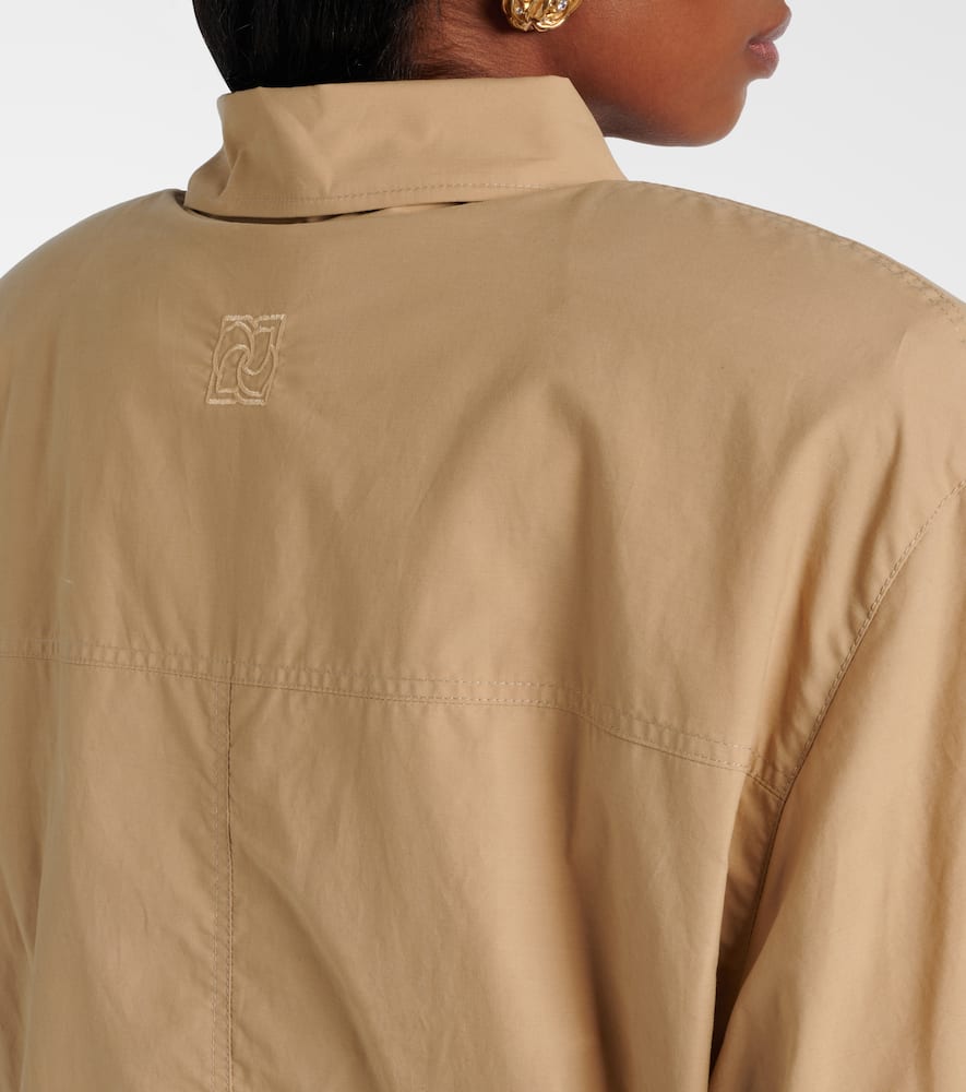 Magda Butrym Oversized cotton-blend bomber jacket