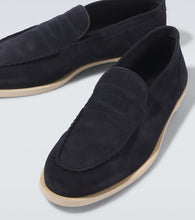 John Lobb Pace suede loafers