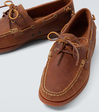 Polo Ralph Lauren Merton leather boat shoes
