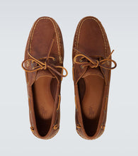 Polo Ralph Lauren Merton leather boat shoes