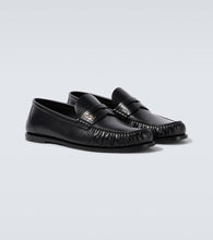 Saint Laurent Laurent leather penny loafers