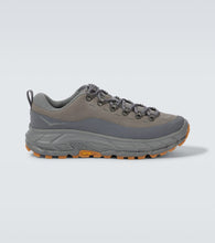 Hoka One One Tor Summit leather-trimmed sneakers