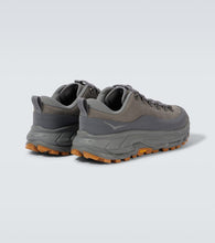 Hoka One One Tor Summit leather-trimmed sneakers