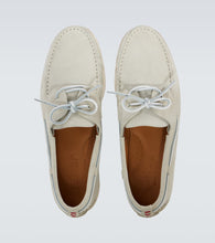 Kiton Leather boat shoes