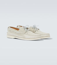Kiton Leather boat shoes