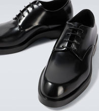 Jil Sander Polished leather Derby shoes