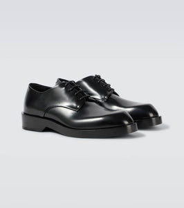 Jil Sander Polished leather Derby shoes