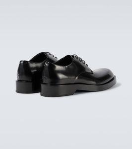 Jil Sander Polished leather Derby shoes