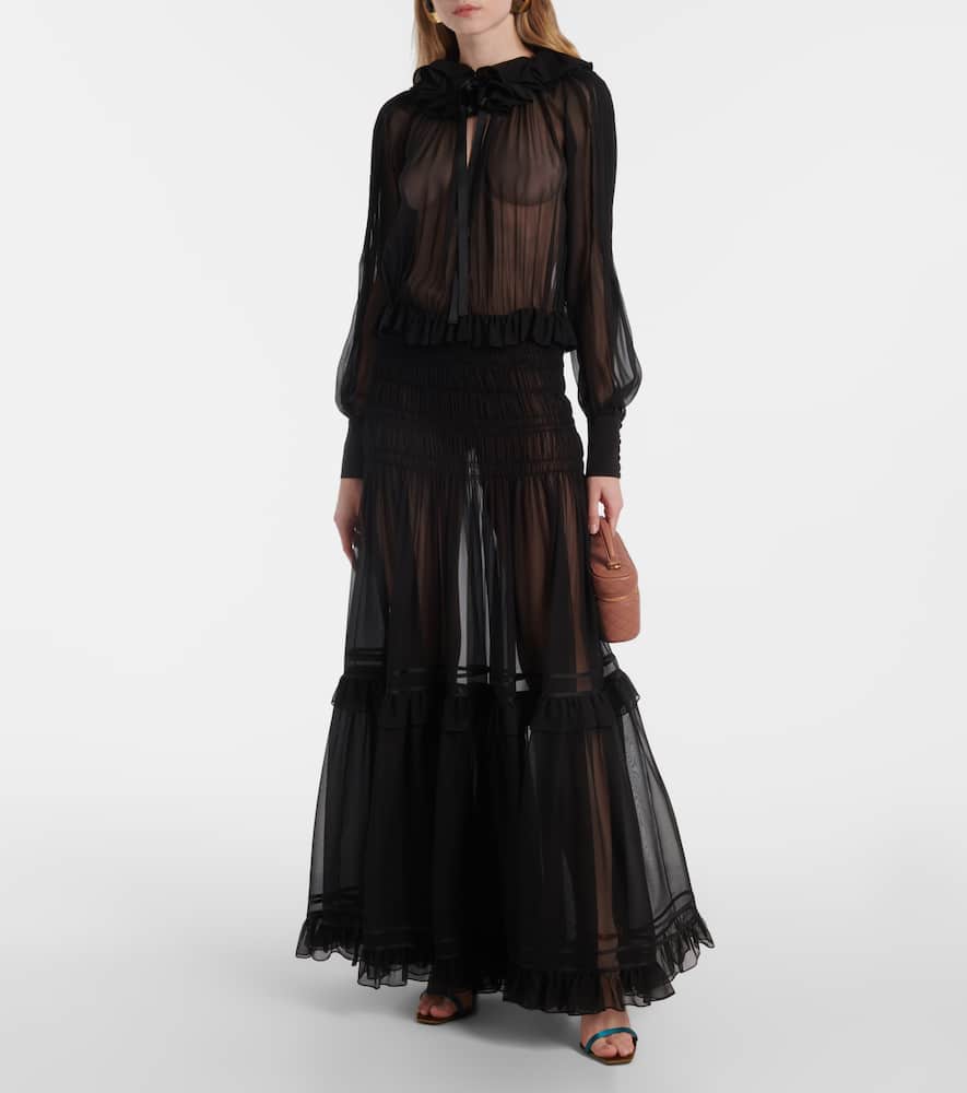 Saint Laurent Silk gown