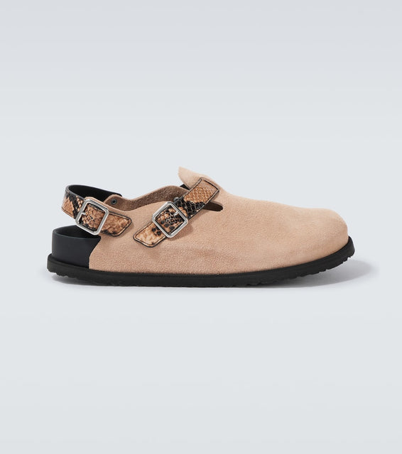 Birkenstock 1774 Tokio Boston suede clogs
