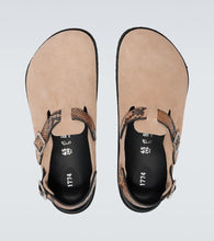 Birkenstock 1774 Tokio Boston suede clogs