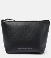 Brunello Cucinelli Small leather pouch. Shop Brunello Cucinelli Clutches for women now.