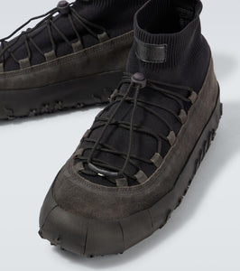 Lemaire x Vibram suede-trimmed sneakers