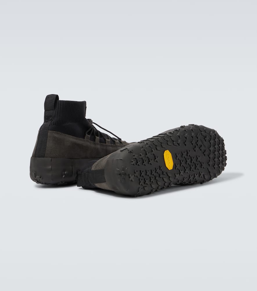Lemaire x Vibram suede-trimmed sneakers