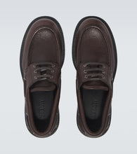 Burberry Leather boat shoes