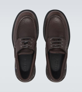 Burberry Leather boat shoes