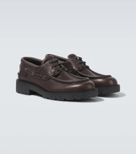 Burberry Leather boat shoes