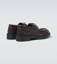 Burberry Leather boat shoes