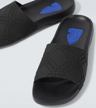 Burberry Burberry Check embossed slides