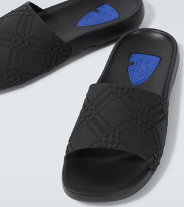 Burberry Burberry Check embossed slides