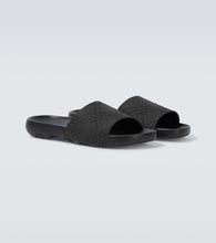 Burberry Burberry Check embossed slides