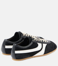 Dries Van Noten Leather and suede sneakers