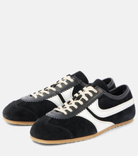 Dries Van Noten Leather and suede sneakers