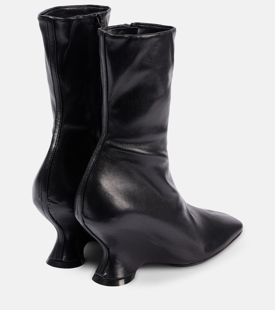 Dries Van Noten Leather ankle boots