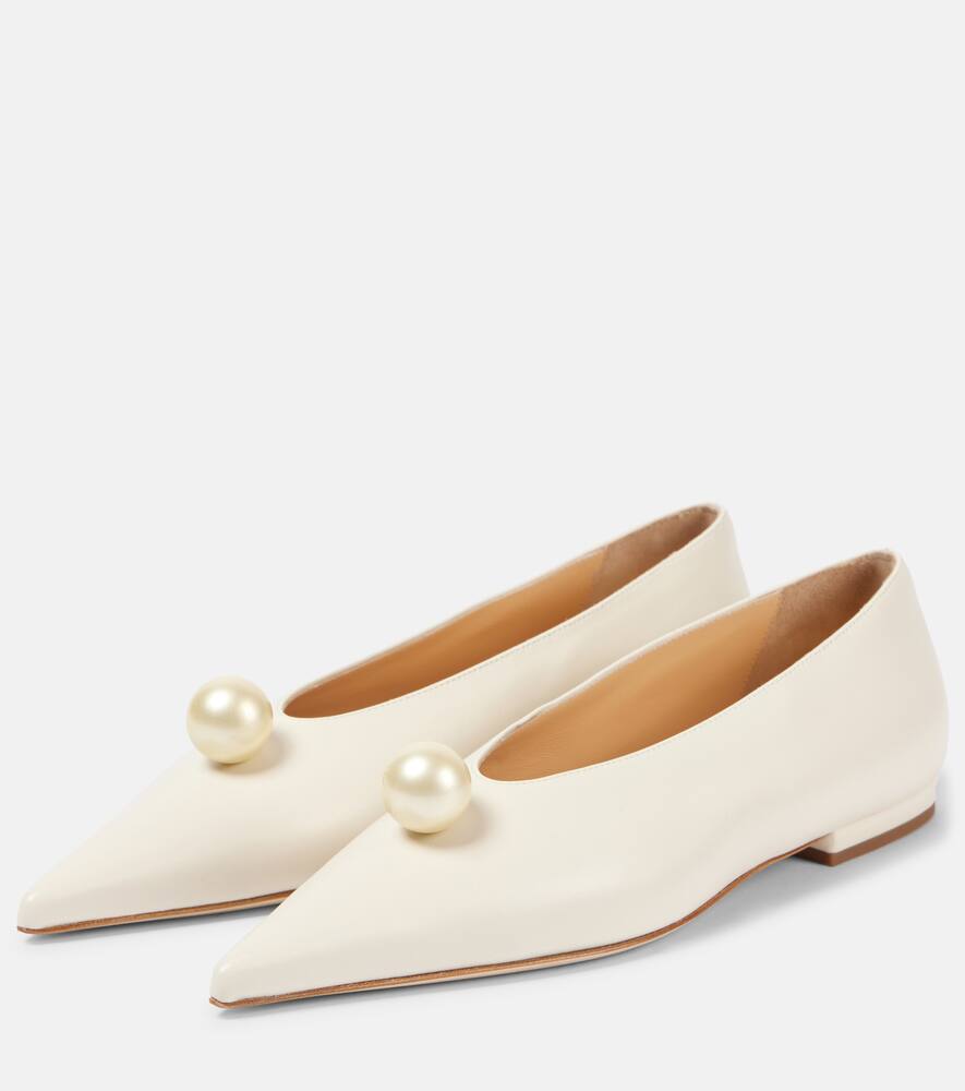 Magda Butrym Leather ballet flats