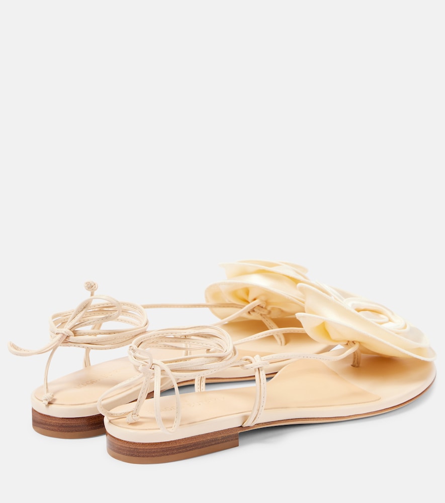 Magda Butrym Floral leather sandals