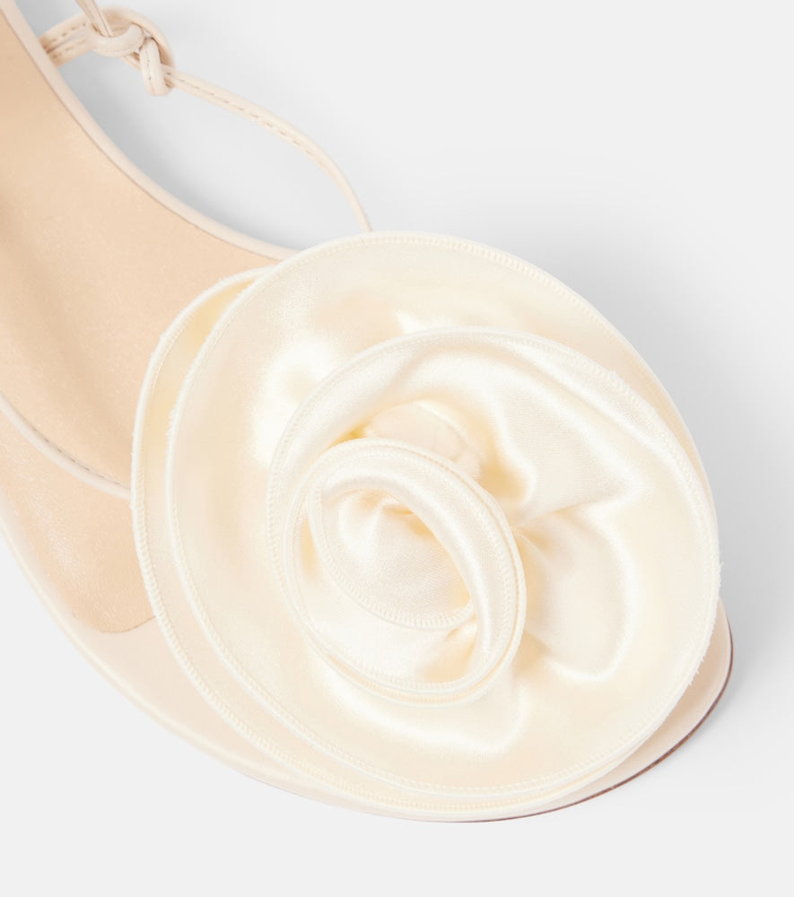 Magda Butrym Floral leather sandals