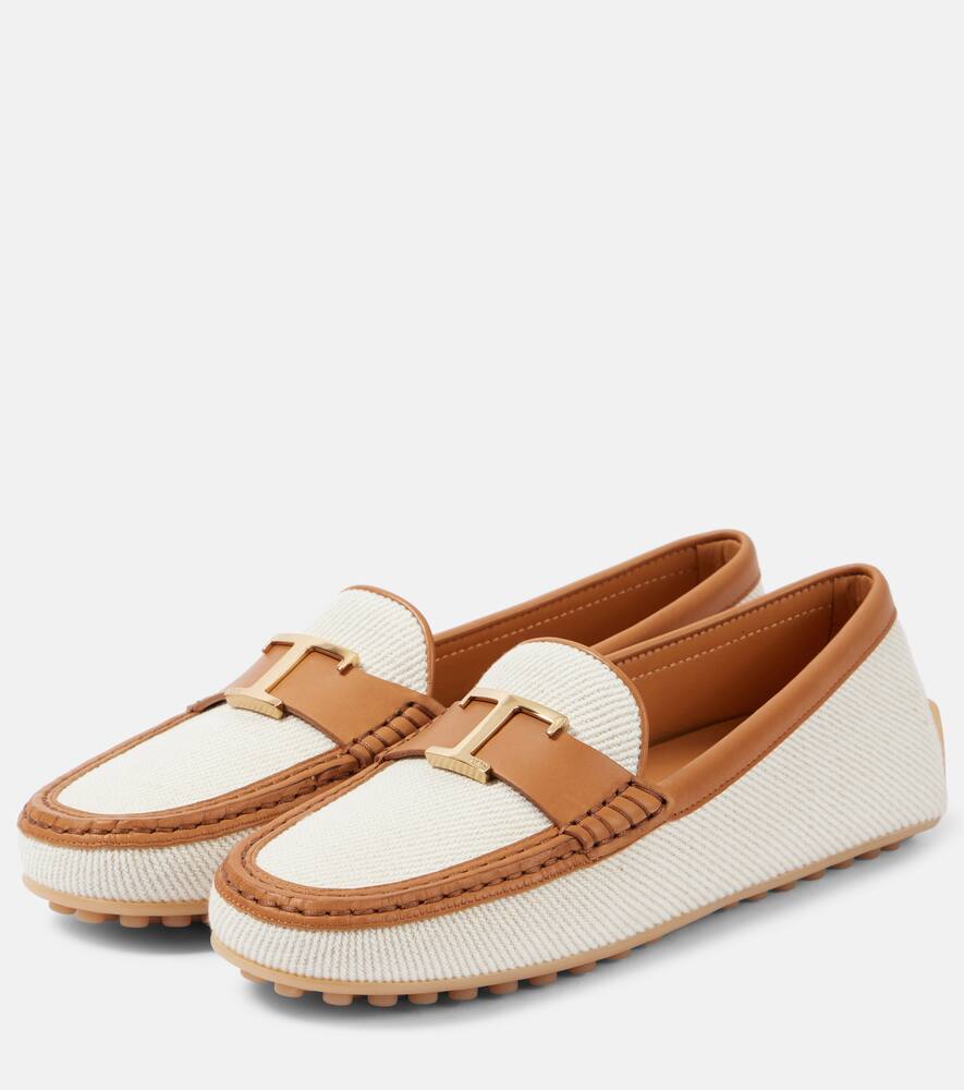 Tod's City Gommino canvas driving shoes