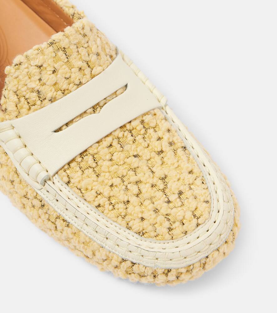 Tod's Gommino Bouclé driving shoes