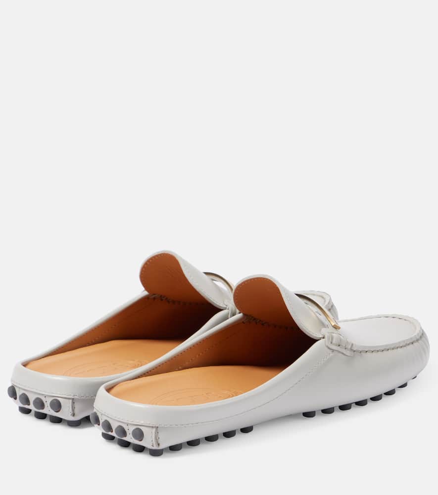Tod's Gommino leather mules