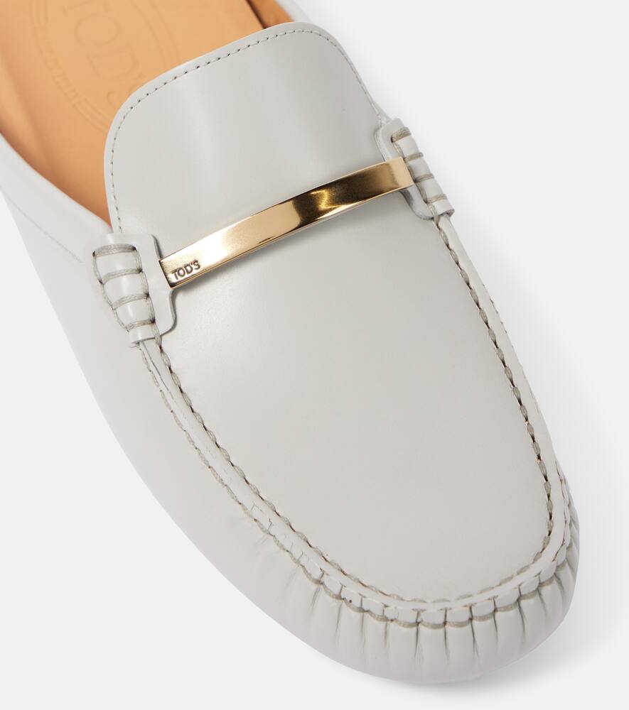 Tod's Gommino leather mules