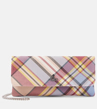 Vivienne Westwood Tartan leather clutch. Shop Vivienne Westwood Clutches for women now.