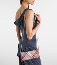 Vivienne Westwood Tartan leather clutch