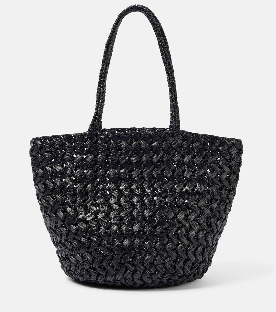 The Row Estelle raffia tote bag. Shop The Row Beach Bags for women now.