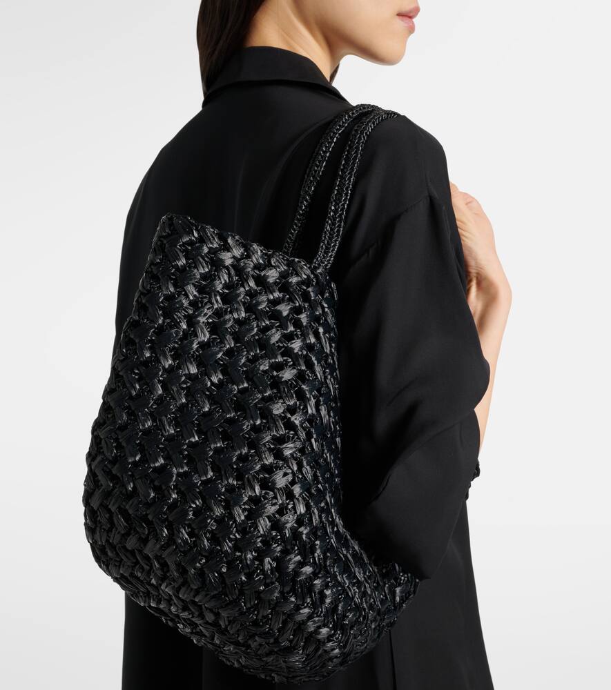 The Row Estelle raffia tote bag