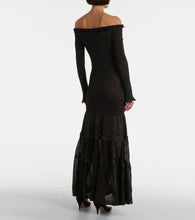 Altuzarra Polly off-shoulder jersey maxi dress