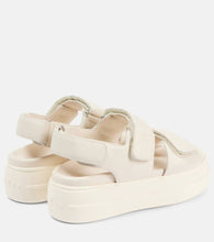 Hogan H680 leather sandals