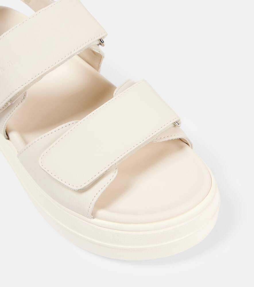 Hogan H680 leather sandals