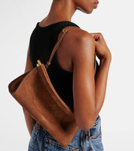 Alaia Le Click East West Medium leather shoulder bag