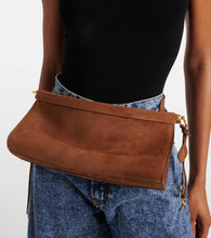 Alaia Le Click East West Medium leather shoulder bag